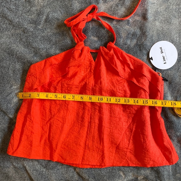 NWT Line & Dot halter top - Picture 3 of 4